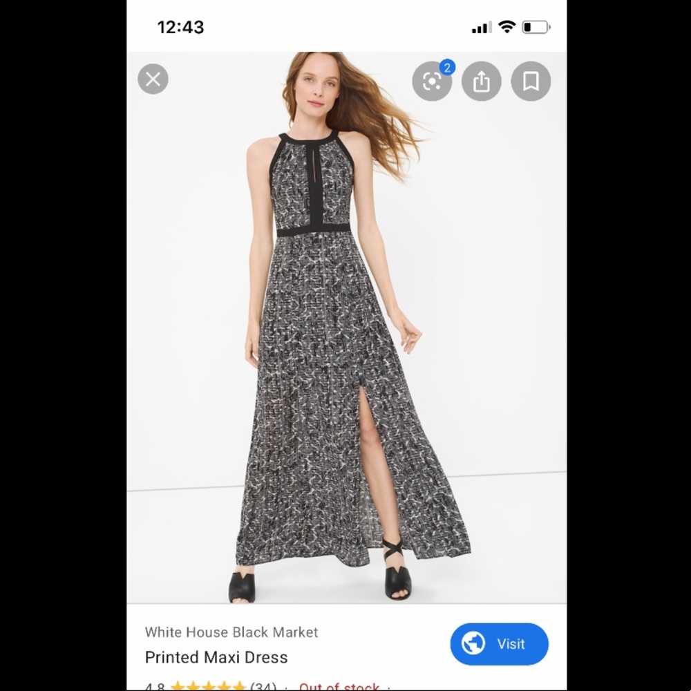 WHBM dress